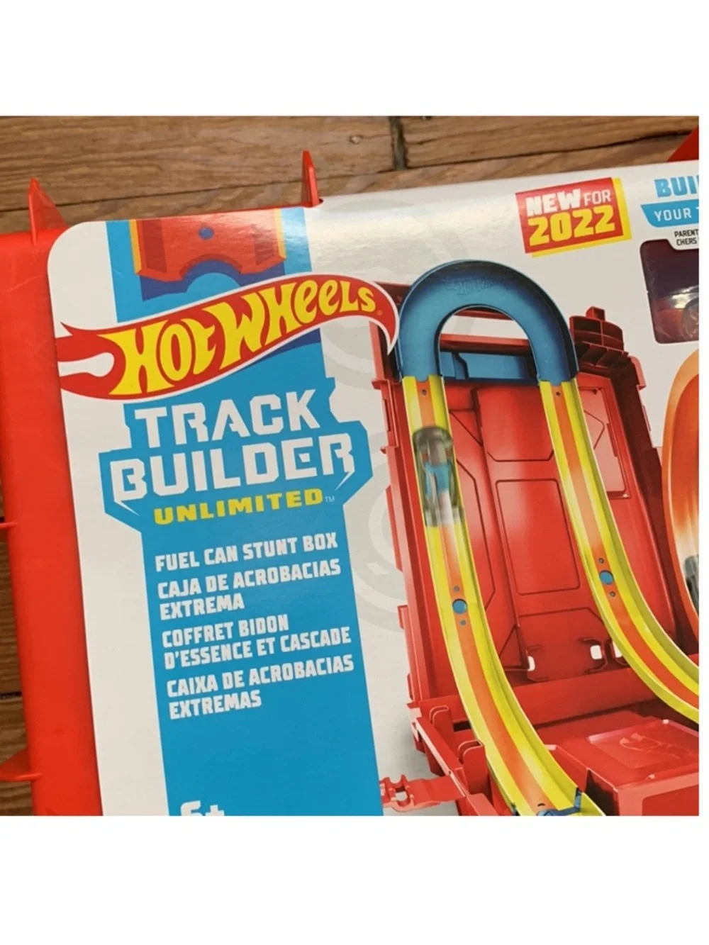 Hot Wheels Track Builder Fuel Can Stunt Box